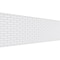 Ekena Millwork Set of Four Panels for 94 1/2"W x 32 1/4"H Subway Brick Fretwork Wainscot Wall Paneling WPKP16X01X47SBK - alternate 1